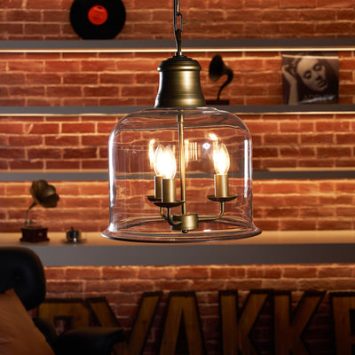 Lindenshire Glass Linear Pendant Light