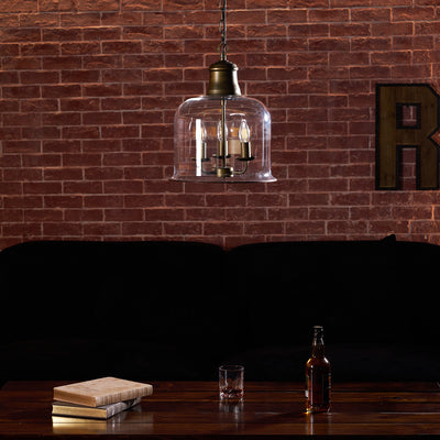 Lindenshire Glass Linear Pendant Light
