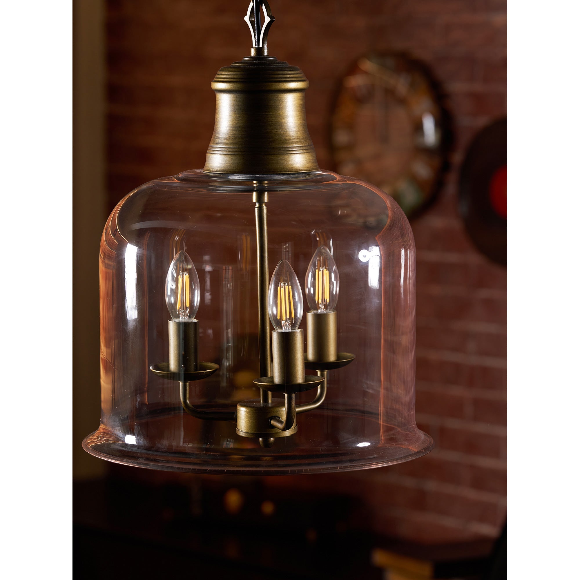 Lindenshire Glass Linear Pendant Light