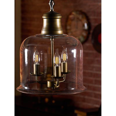 Lindenshire Glass Linear Pendant Light