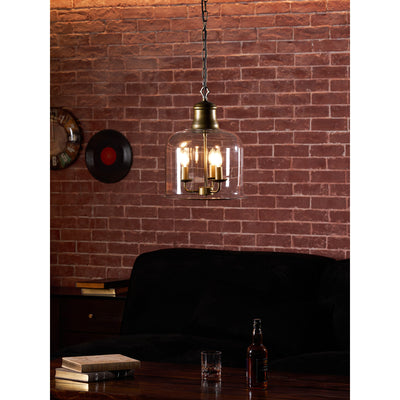 Lindenshire Glass Linear Pendant Light