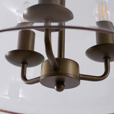 Lindenshire Glass Linear Pendant Light