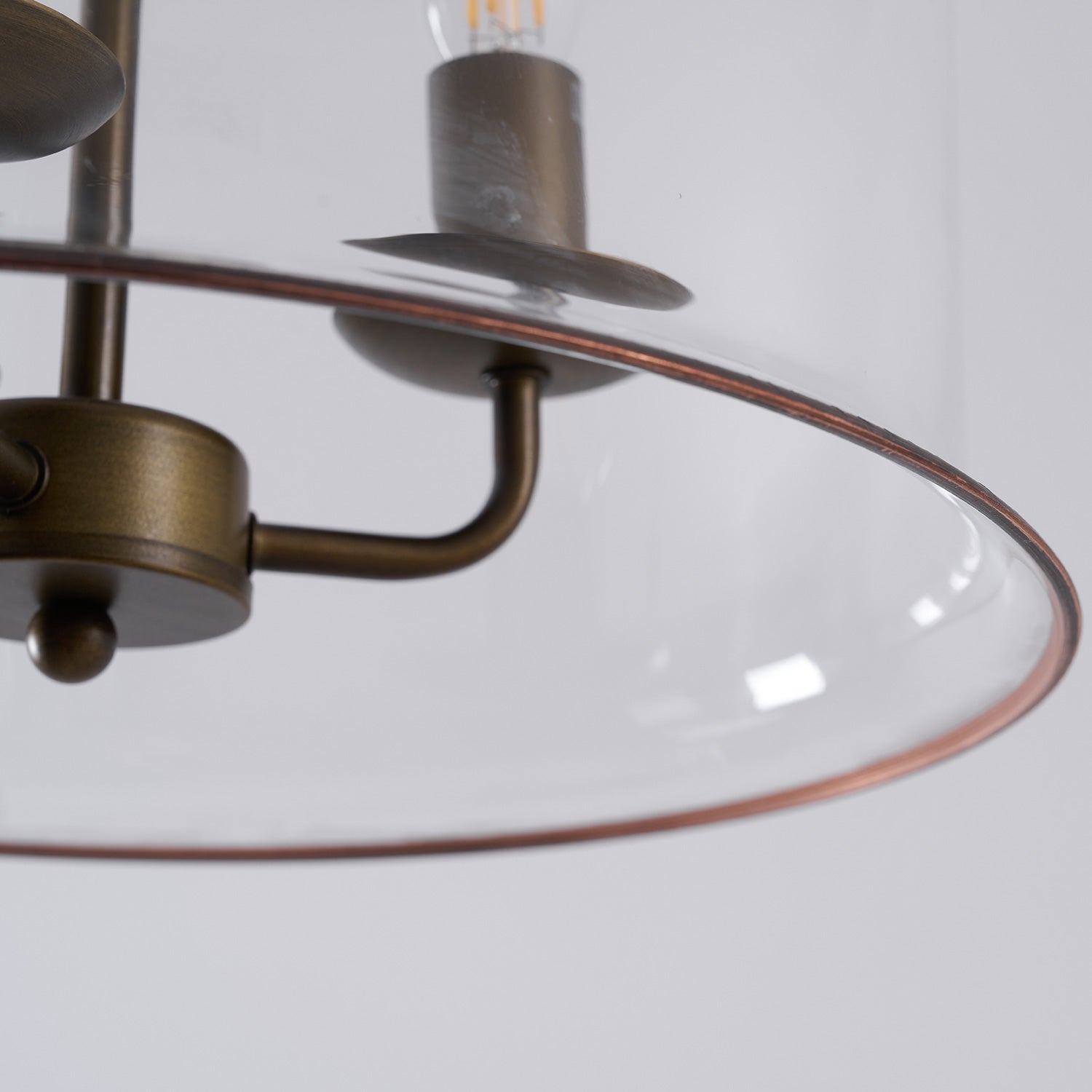 Lindenshire Glass Linear Pendant Light