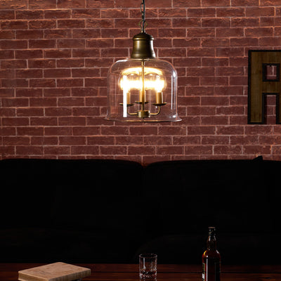 Lindenshire Glass Linear Pendant Light