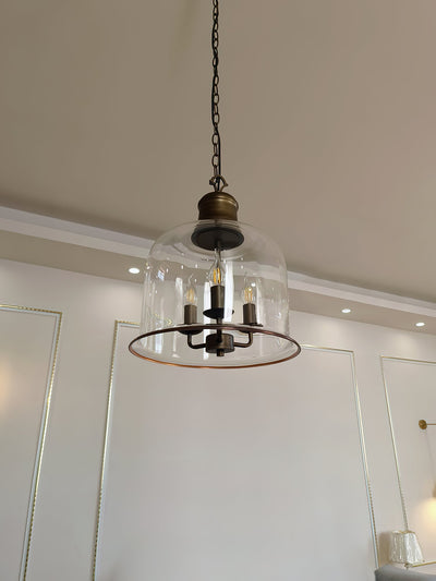 Lindenshire Glass Linear Pendant Light