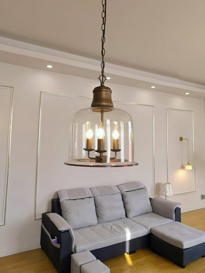 Celaniella Vintage Elegance Glass Pendant Lamp