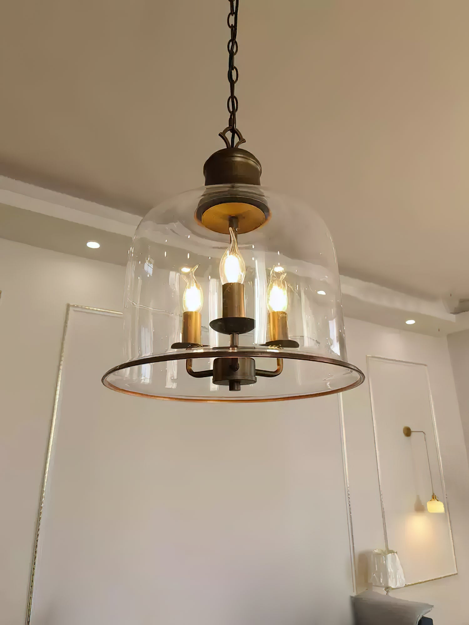 Lindenshire Glass Linear Pendant Light
