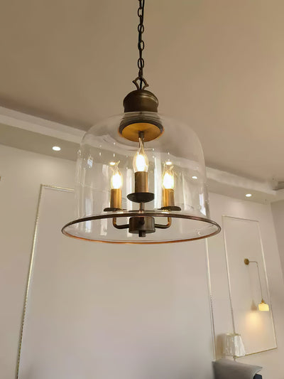 Lindenshire Glass Linear Pendant Light
