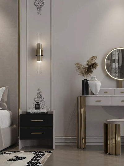 Seluise Wall Lamp Nordic Art Small Crystal Metal