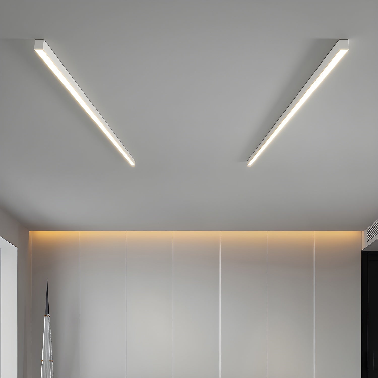 Somino Ceiling Lamp Linear Ultra Slim Minimalist Functional