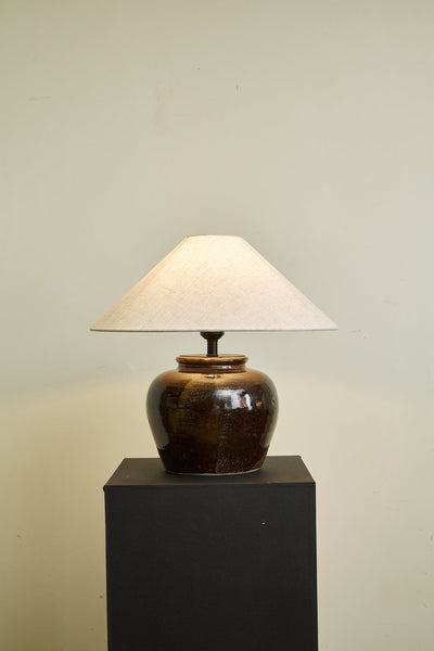 Ravien Umber Jar Table Lamp