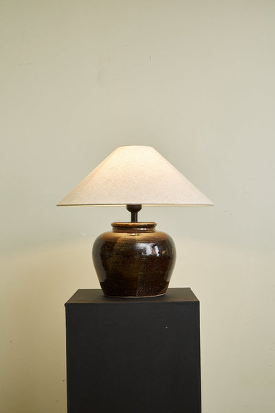 Ravien Umber Jar Table Lamp