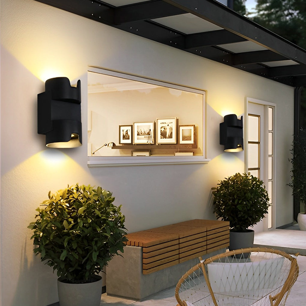 Blair Modern Unique Aluminum Outdoor Wall Washer Light