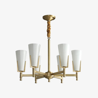 Gleam Luxury Brass Chandelier