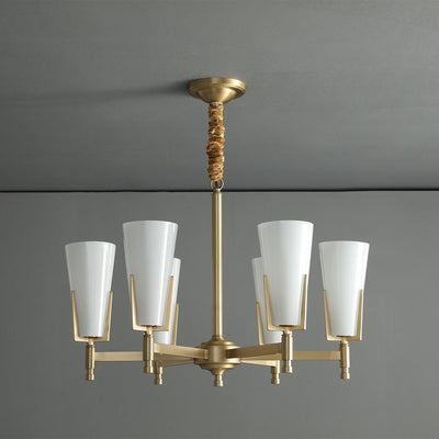 Gleam Luxury Brass Chandelier