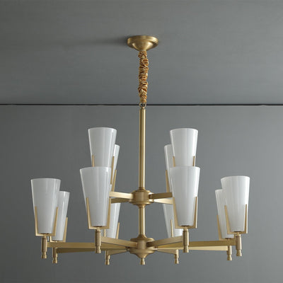 Gleam Luxury Brass Chandelier