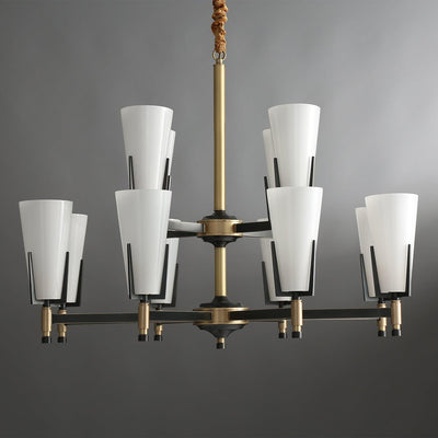 Gleam Luxury Brass Chandelier
