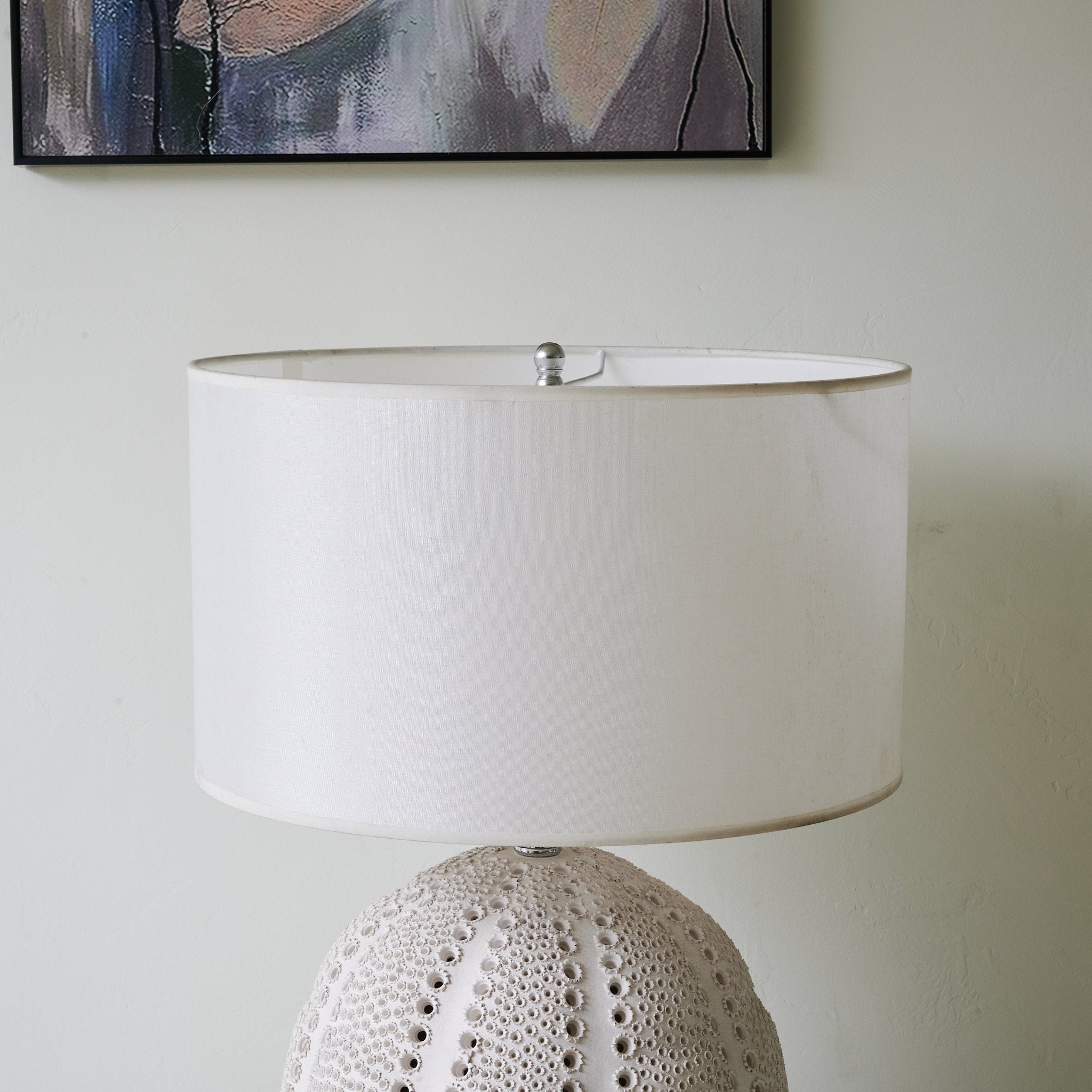 Sux Ceramic Fabric Table Lamp