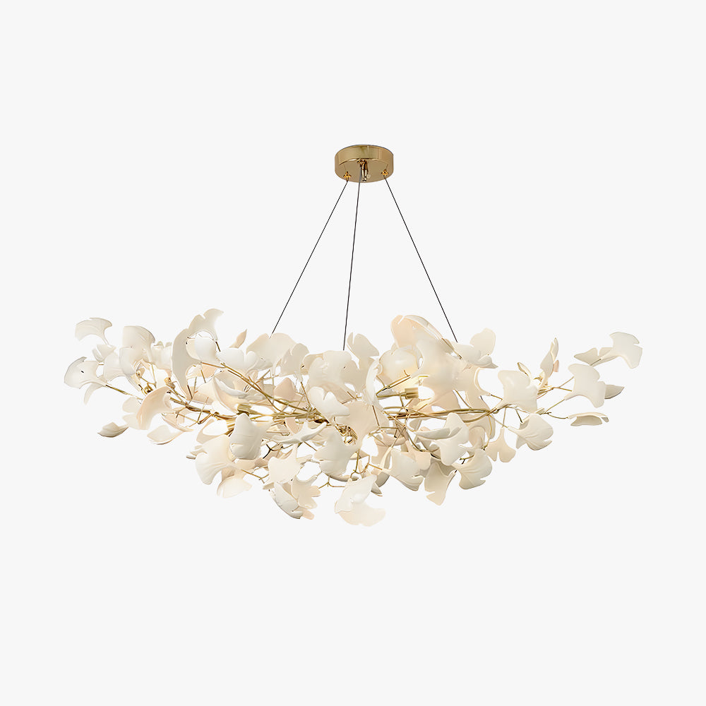 Olivia Luxury Chandelier Ceramics Living Room U Arc Shape - Neutral Decor