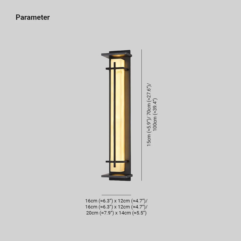 Ray Glass Wall Light