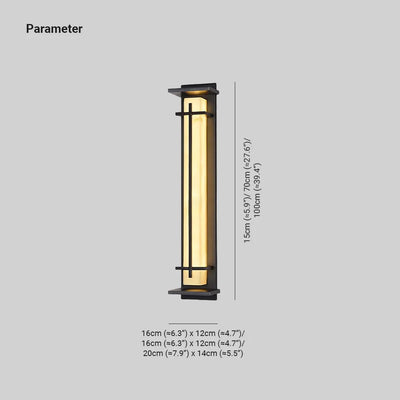 Ray Glass Wall Light