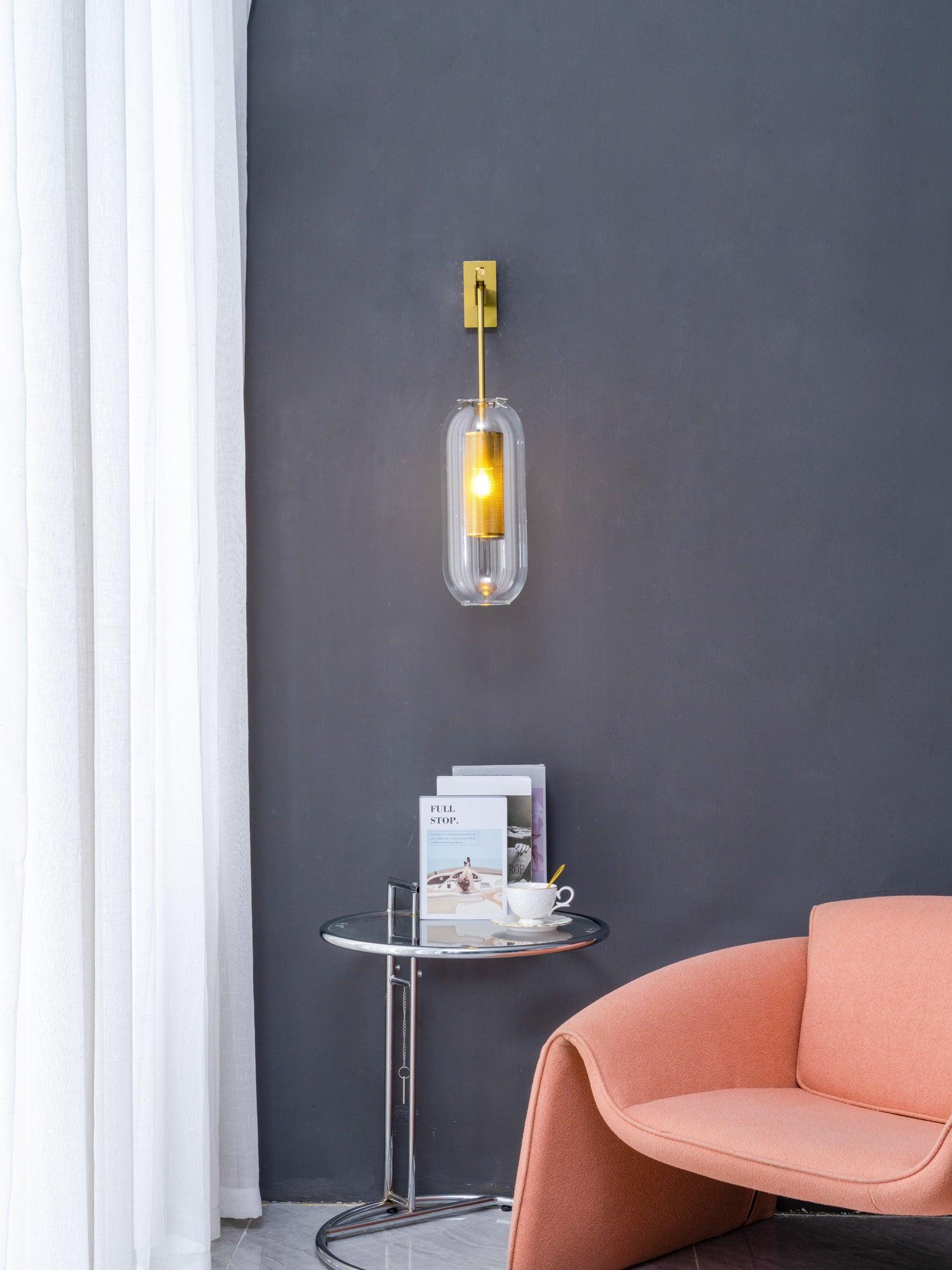 Eirinette Premium Nordic Art Glass Wall Lamp
