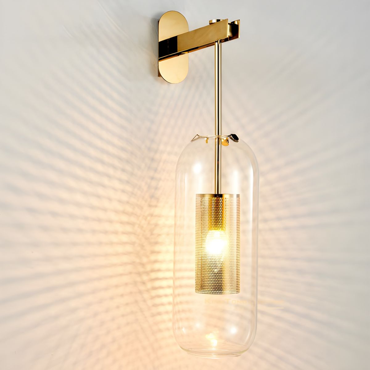 Eirinette Premium Nordic Art Glass Wall Lamp