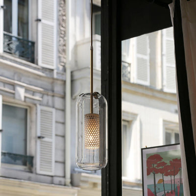 Sypharil Minimalist Glass Pendant Light