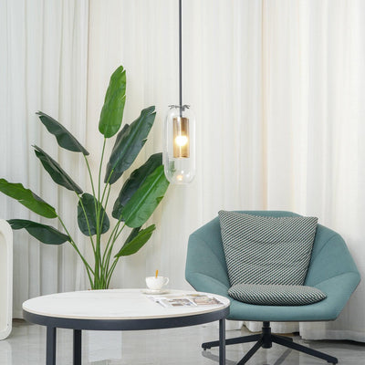 Sypharil Minimalist Glass Pendant Light