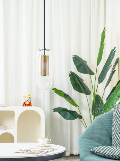 Sypharil Minimalist Glass Pendant Light