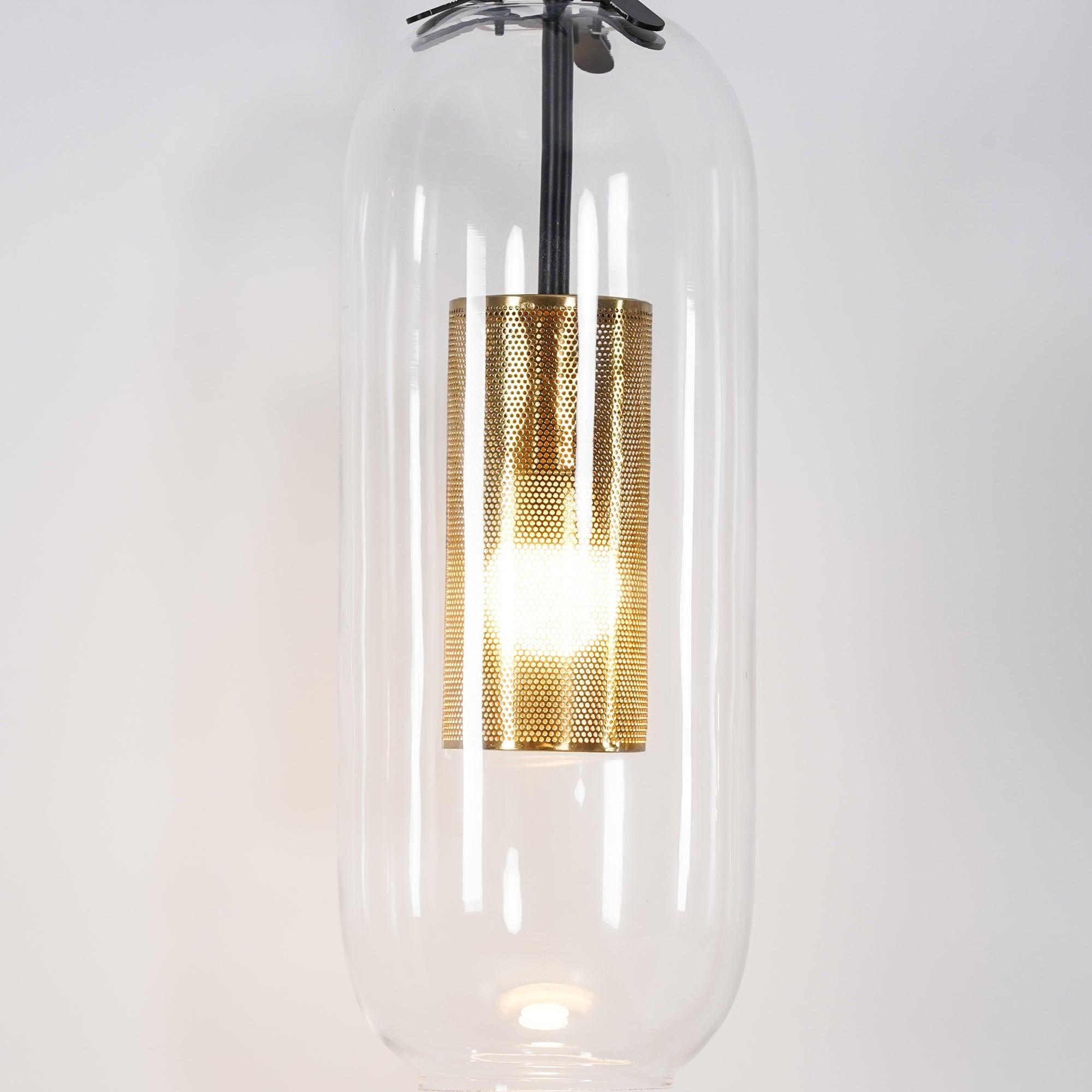 Dae Modern Minimalist Glass Wall Lamp