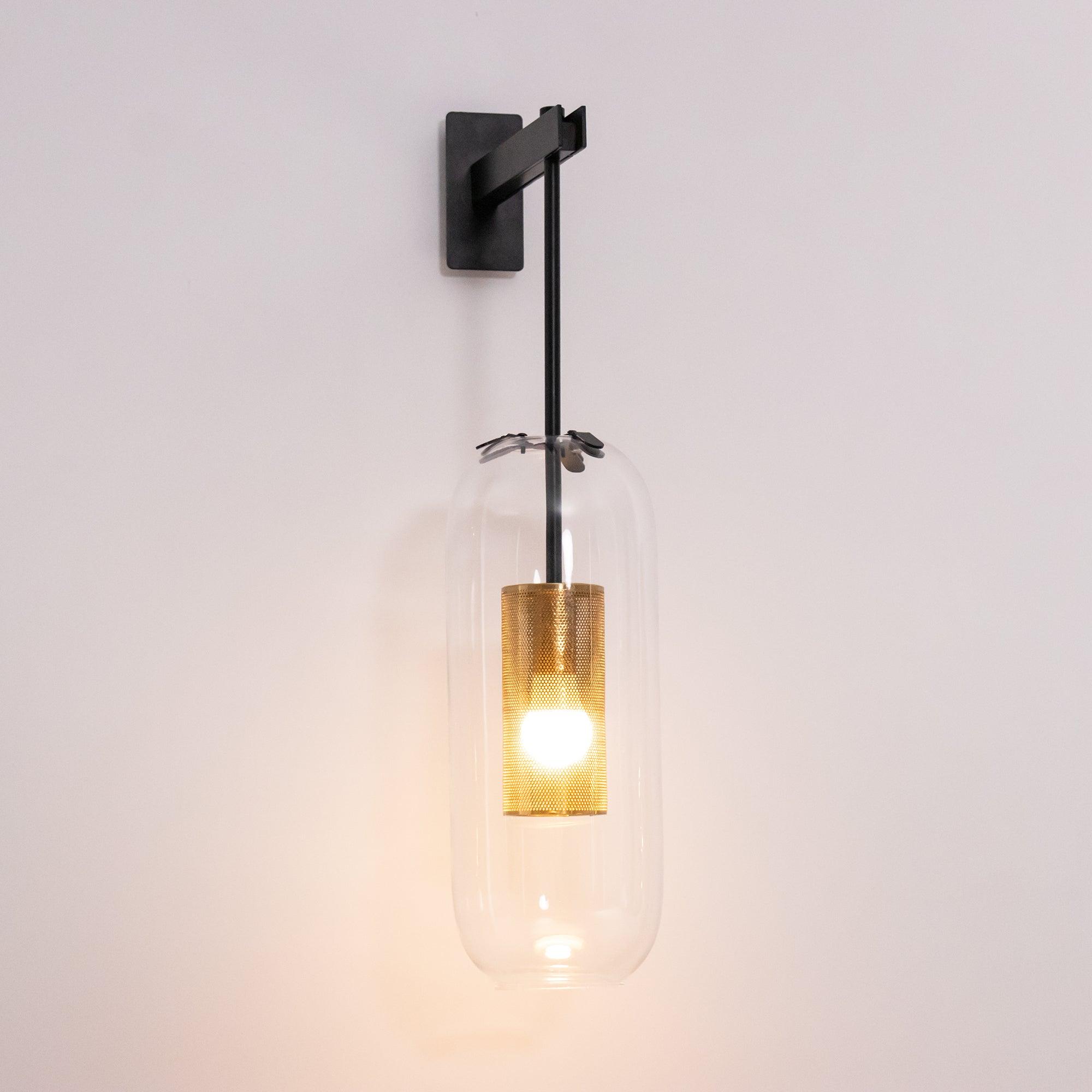 Eirinette Premium Nordic Art Glass Wall Lamp
