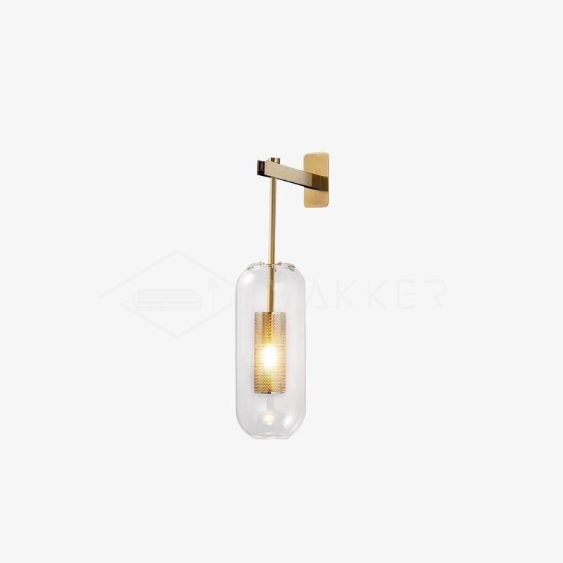 Eirinette Premium Nordic Art Glass Wall Lamp
