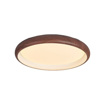 Zesolis Modern Minimalist Walnut Ceiling Light