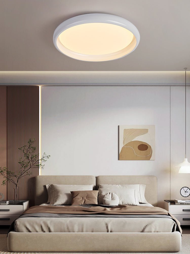 Zesolis Modern Minimalist Walnut Ceiling Light