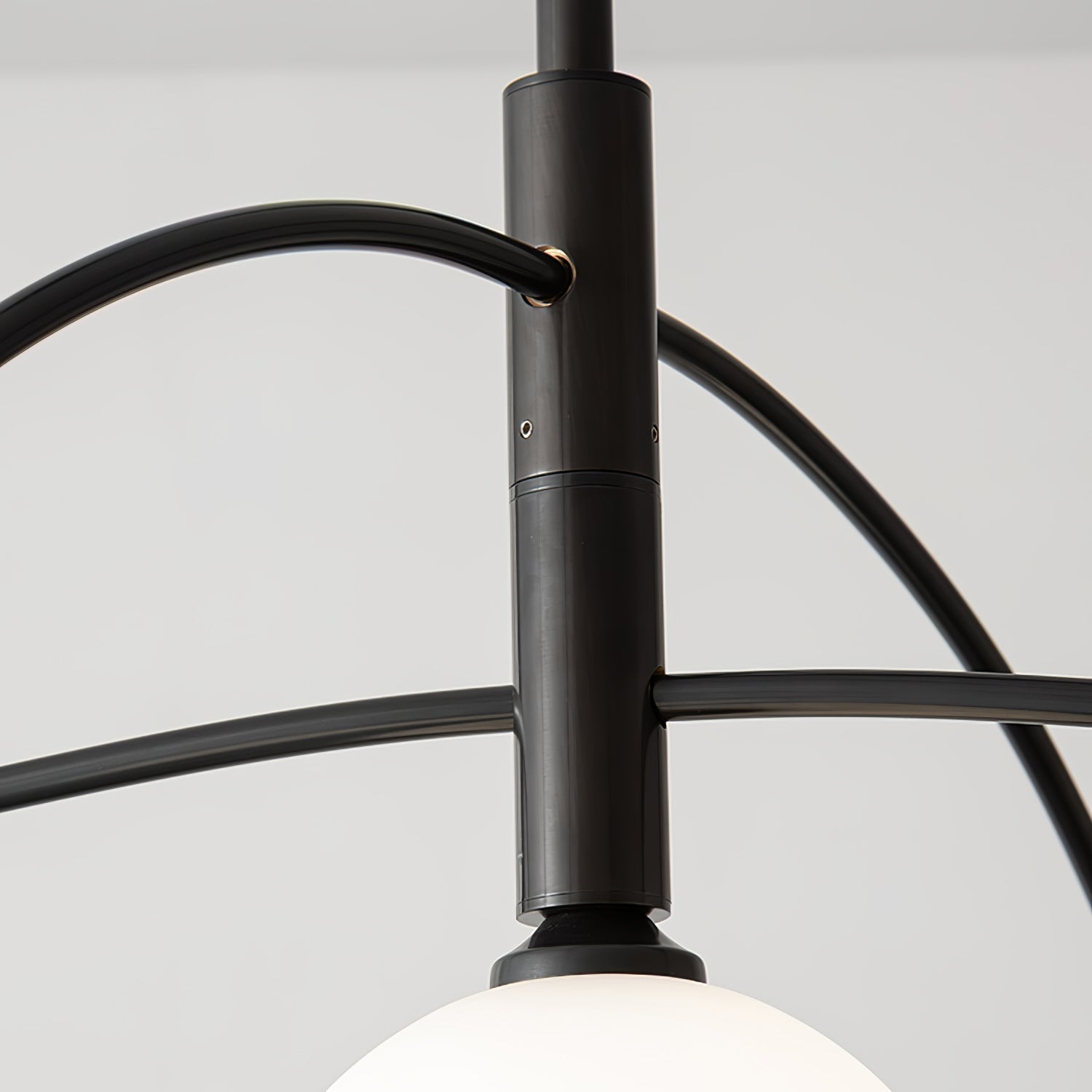 Orieliel Chandelier Valentina Arc Brass Elegant