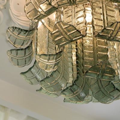 Eirisora Ceiling Lamp Murano Glass Petal Vintage