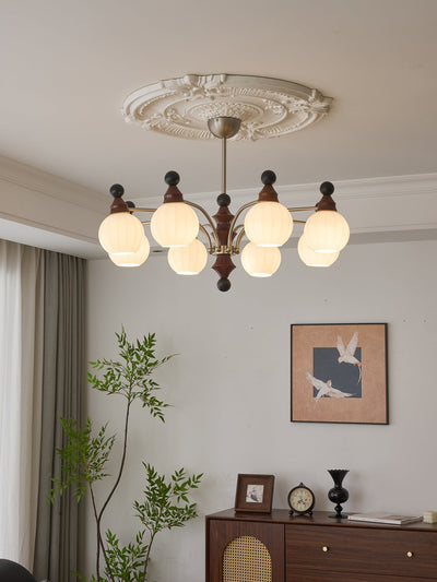 Zosilara Traditional Elegance Wood Chandelier