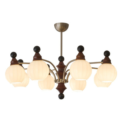 Zosilara Traditional Elegance Wood Chandelier