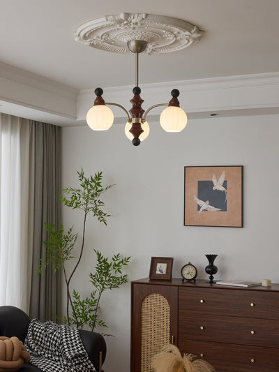 Zosilara Traditional Elegance Wood Chandelier