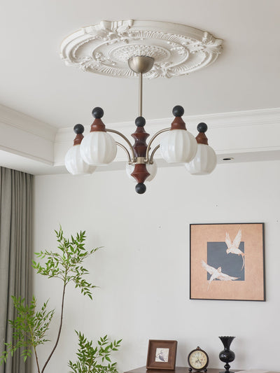 Zosilara Traditional Elegance Wood Chandelier