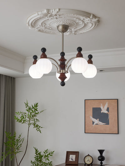 Zosilara Traditional Elegance Wood Chandelier