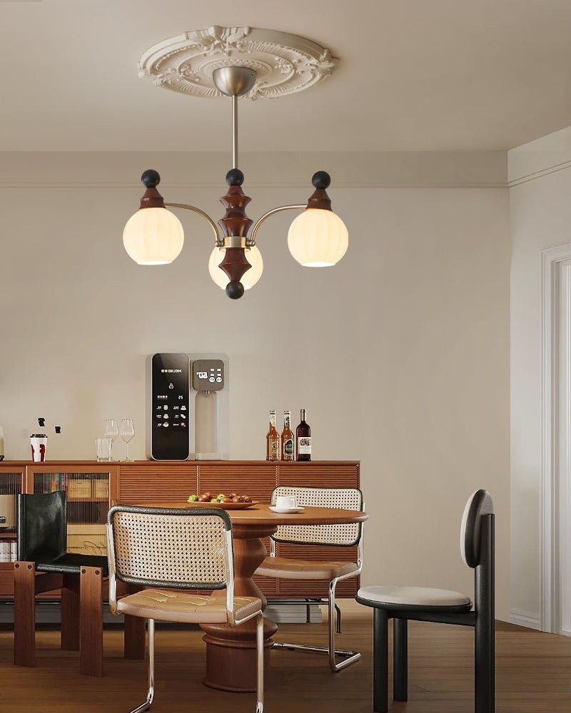 Zosilara Traditional Elegance Wood Chandelier