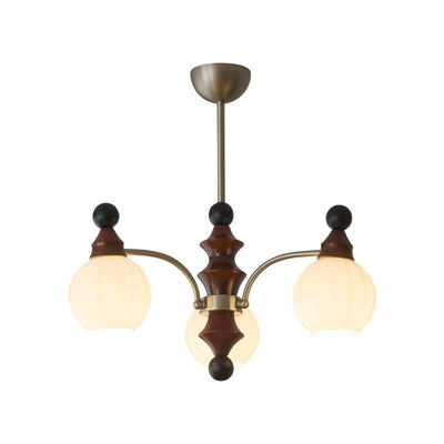 Zosilara Traditional Elegance Wood Chandelier