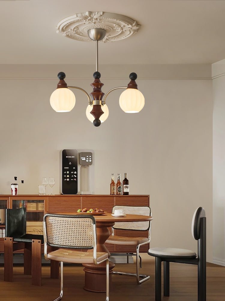 Zosilara Traditional Elegance Wood Chandelier