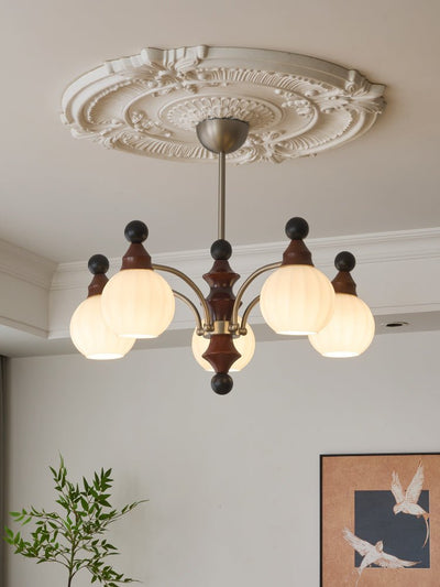 Zosilara Traditional Elegance Wood Chandelier