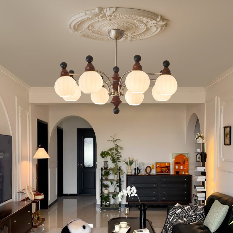 Zosilara Traditional Elegance Wood Chandelier
