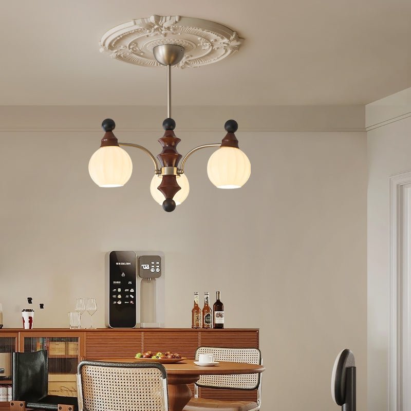 Zosilara Traditional Elegance Wood Chandelier