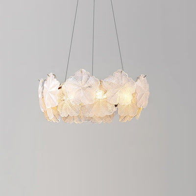 Vitheir Floral Glass Chandelier