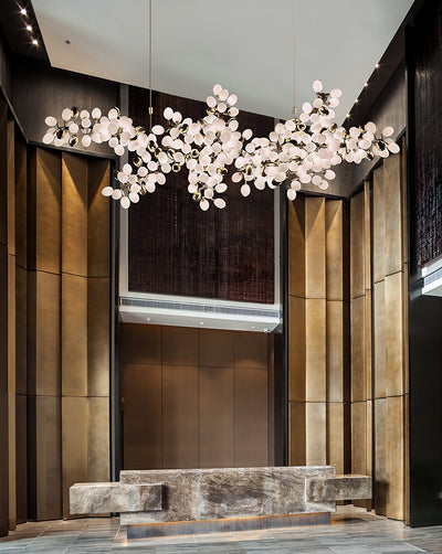 Lioraaria Glass Chandelier